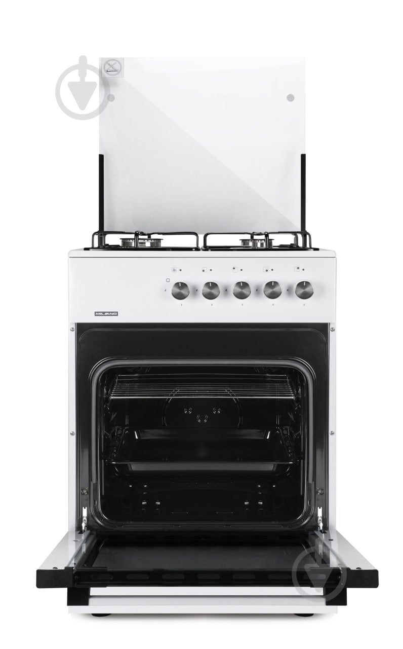 Плита газова Milano ML60 G1/07 біла - фото 3 Плита газова Milano ML60 G1/07 біла - фото 3