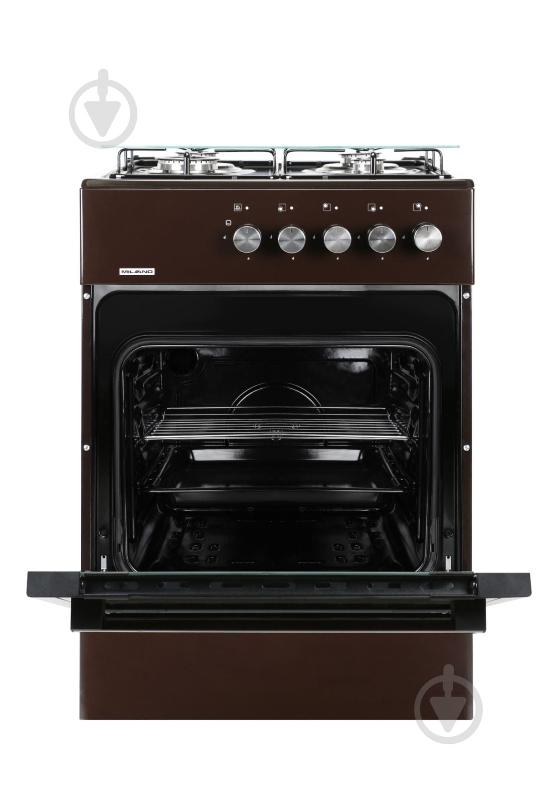 Плита газовая Milano ML60 G1/07 коричнева - фото 4