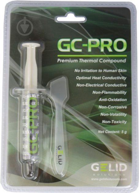 Термопаста Gelid Solutions GC-PRO 5G (TC-GC-PRO-A) - фото 2