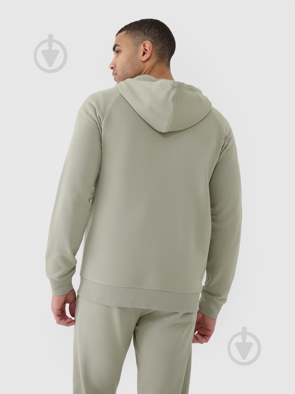 Джемпер 4F SWEATSHIRT M1584 4FWSS25TSWSM1584-44S р.XL зелений - фото 2 Джемпер 4F SWEATSHIRT M1584 4FWSS25TSWSM1584-44S р.XL зелений - фото 2