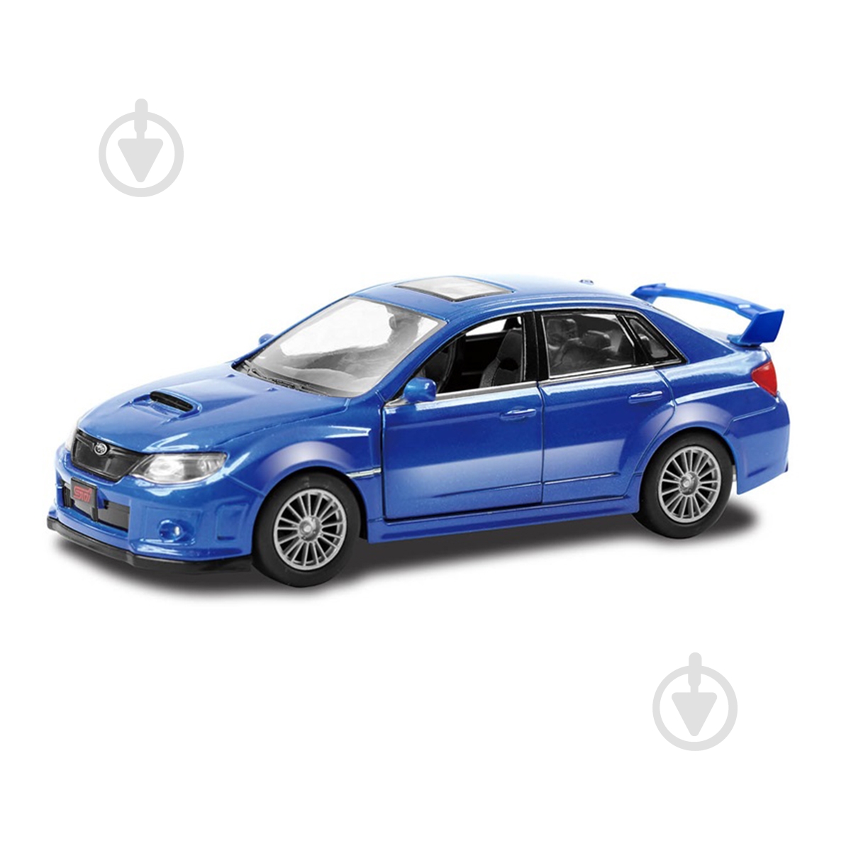 Автомодель TechnoDrive 1:32 Subaru WRX STI (синий) 250334U - фото 1