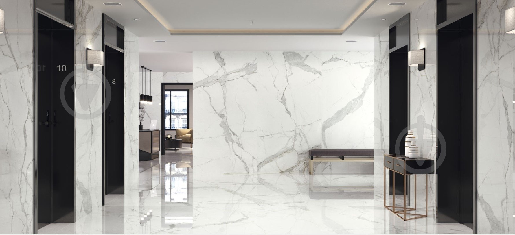 Плитка Cifre Статуаріо 25x75 - фото 2