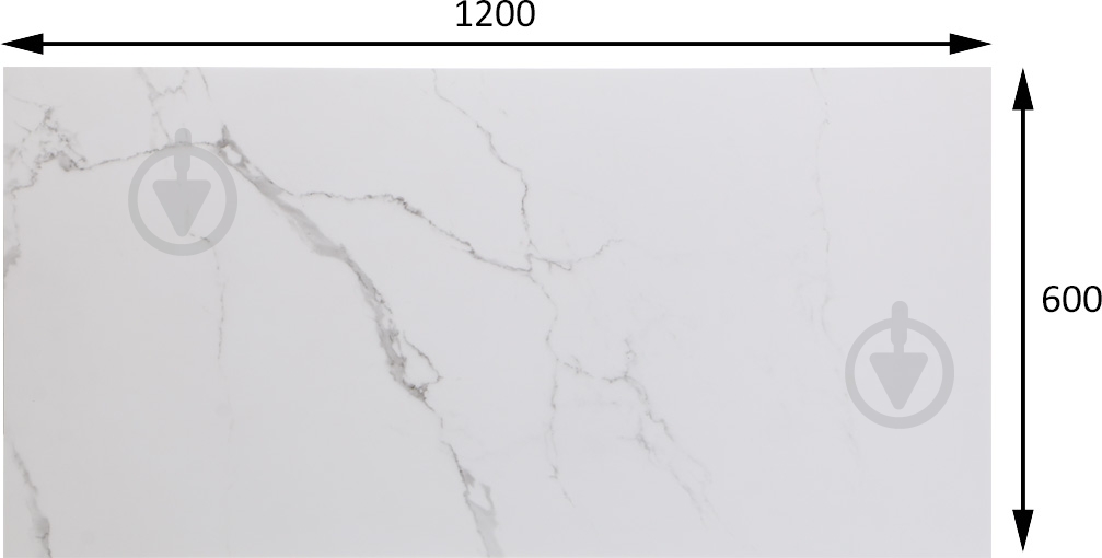 Плитка Cifre Статуаріо матте 60x120 - фото 16