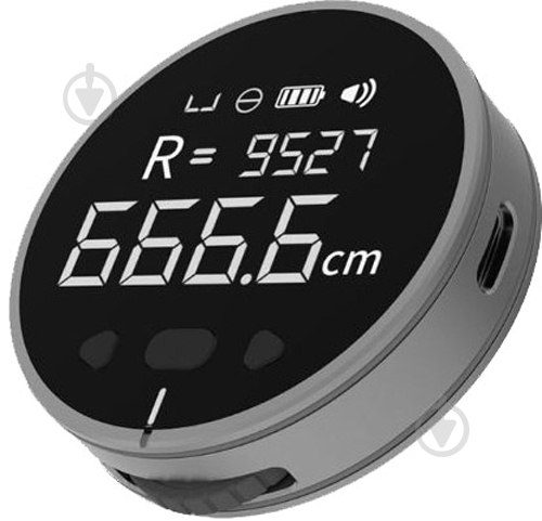 Рулетка електронна Duke Small Q Black 630500 - фото 1
