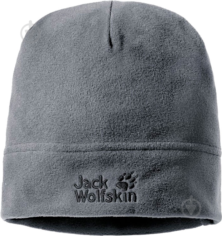 Шапка Jack Wolfskin Real Stuff Cap 19590-611 р.one size серый - фото 1