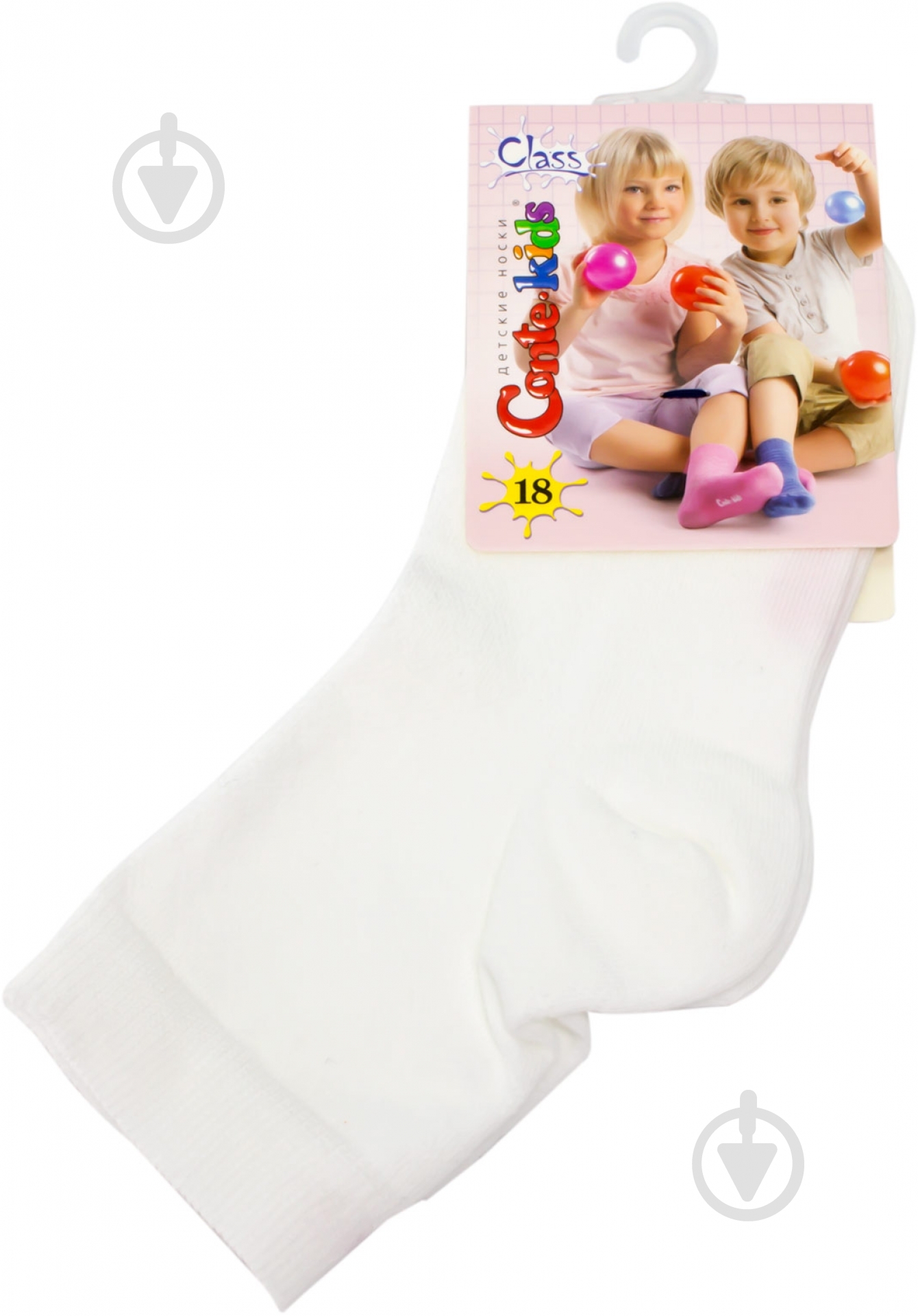 Носки детские для девочекдля мальчиков Conte-Kids CLASS 149 13С-9СП р.18 белый - фото 1 Носки детские для девочекдля мальчиков Conte-Kids CLASS 149 13С-9СП р.18 белый - фото 1
