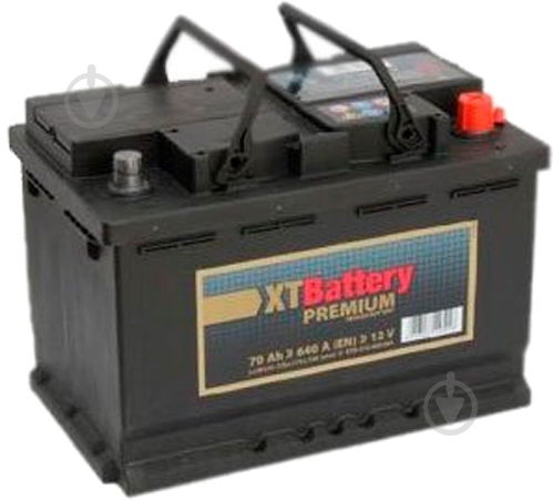 Аккумулятор автомобильный XT Bat Premium 70Ah 640A 12V «+» справа (BAT PREMIUM 70) - фото 1 Аккумулятор автомобильный XT Bat Premium 70Ah 640A 12V «+» справа (BAT PREMIUM 70) - фото 1