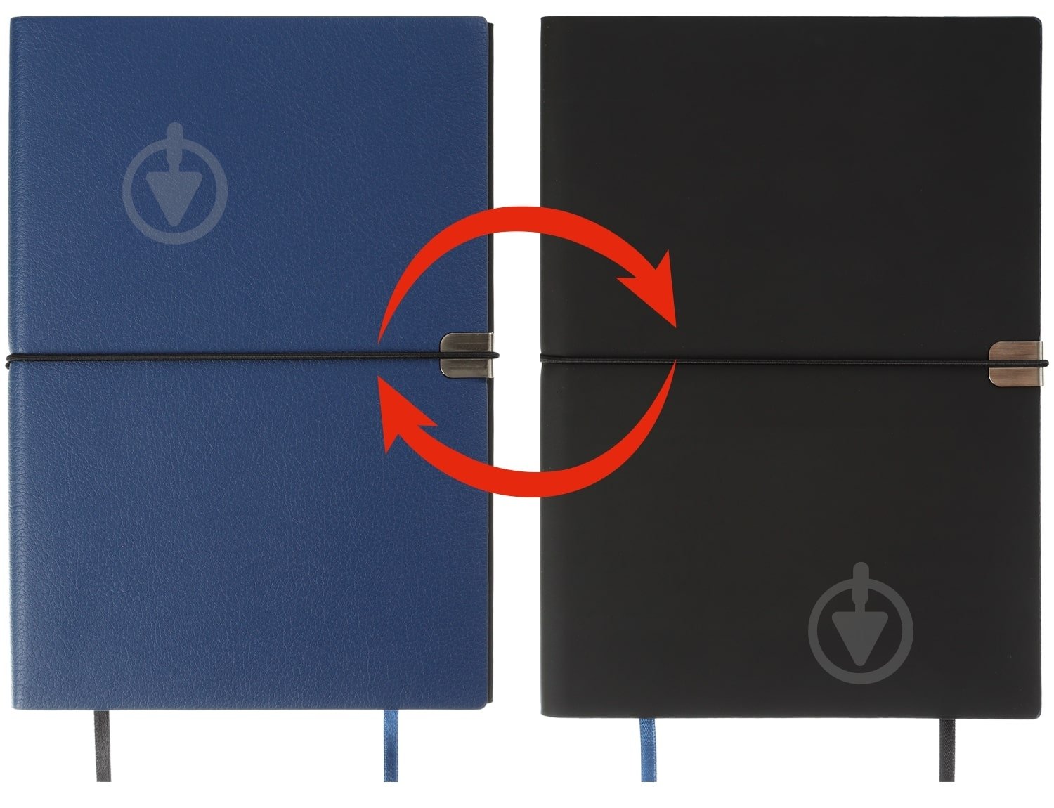 Блокнот Forme DUET А5 синій/чорний - фото 1