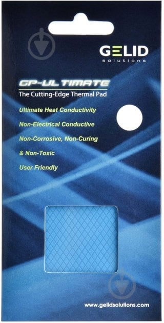 Термопрокладка Gelid Solutions GP-Ultimate Thermal Pad 90x50x2 мм - фото 3 Термопрокладка Gelid Solutions GP-Ultimate Thermal Pad 90x50x2 мм - фото 3