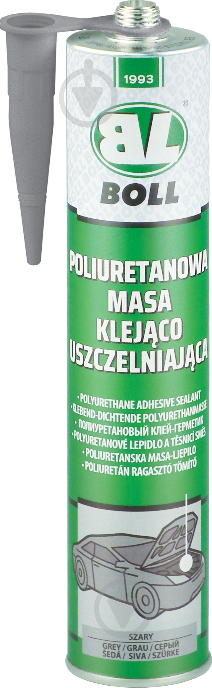 Герметик полиуретановый BOLL серый 310 мл - фото 1