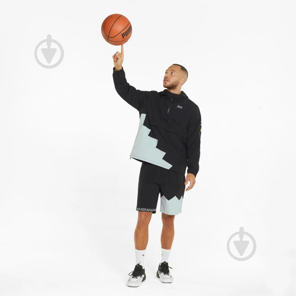 Анорак Puma SHORT CORNER PULLOVER 53418501 р.S черный - фото 3