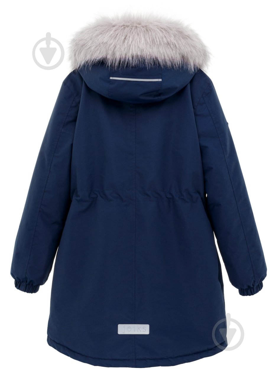 Куртка-парка для девочек JOIKS р.164 темно-синий G-27 - фото 2