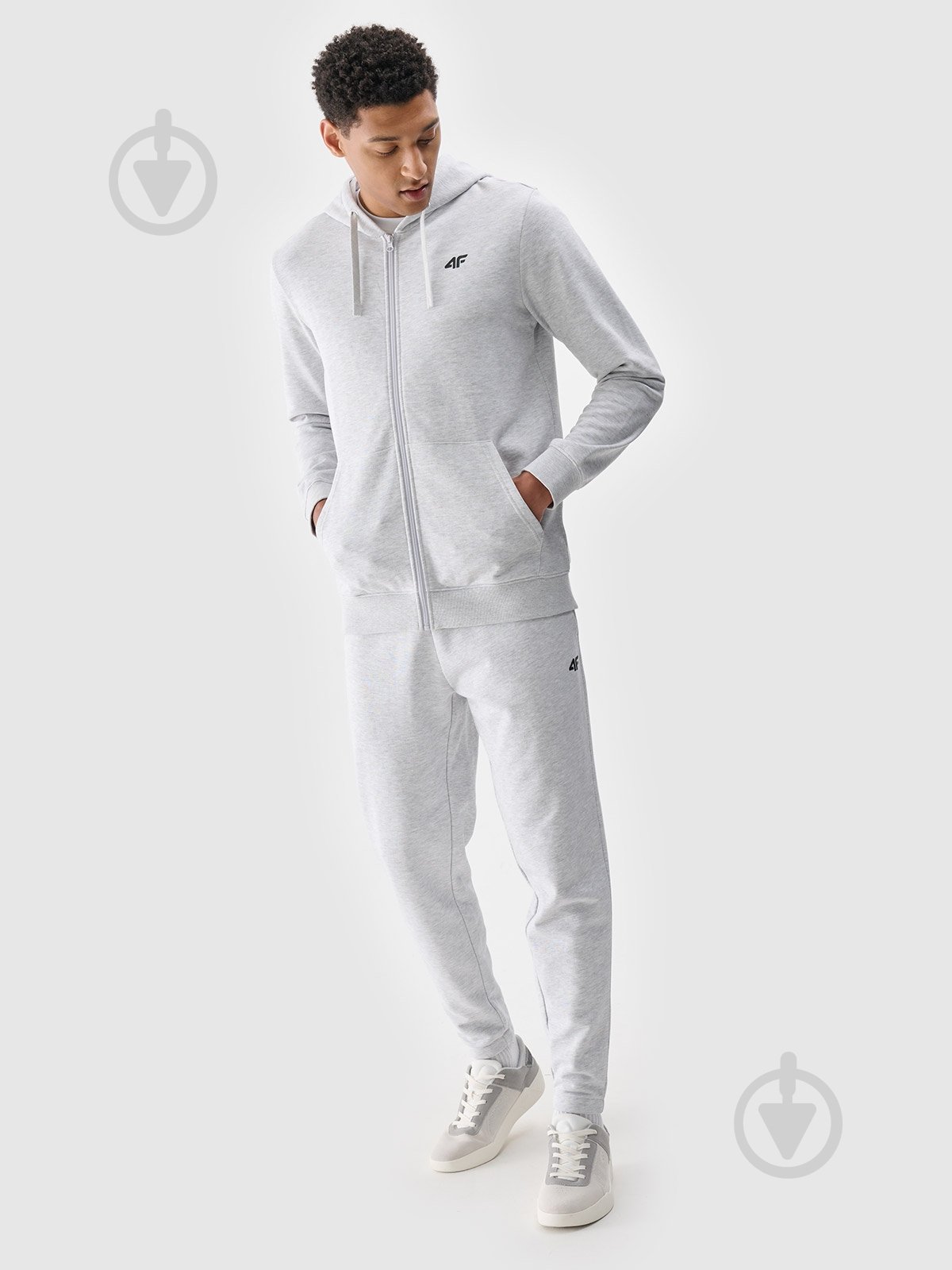 Джемпер 4F SWEATSHIRT M1768 4FWMM00TSWSM1768-27M р.XL сірий - фото 3