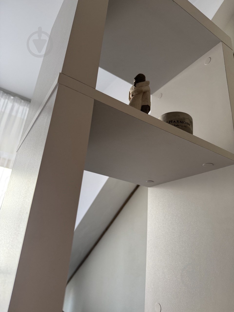 Стеллаж Inteo в гостинную Микс 1х5 1854х438х290 мм кашемир - фото 2