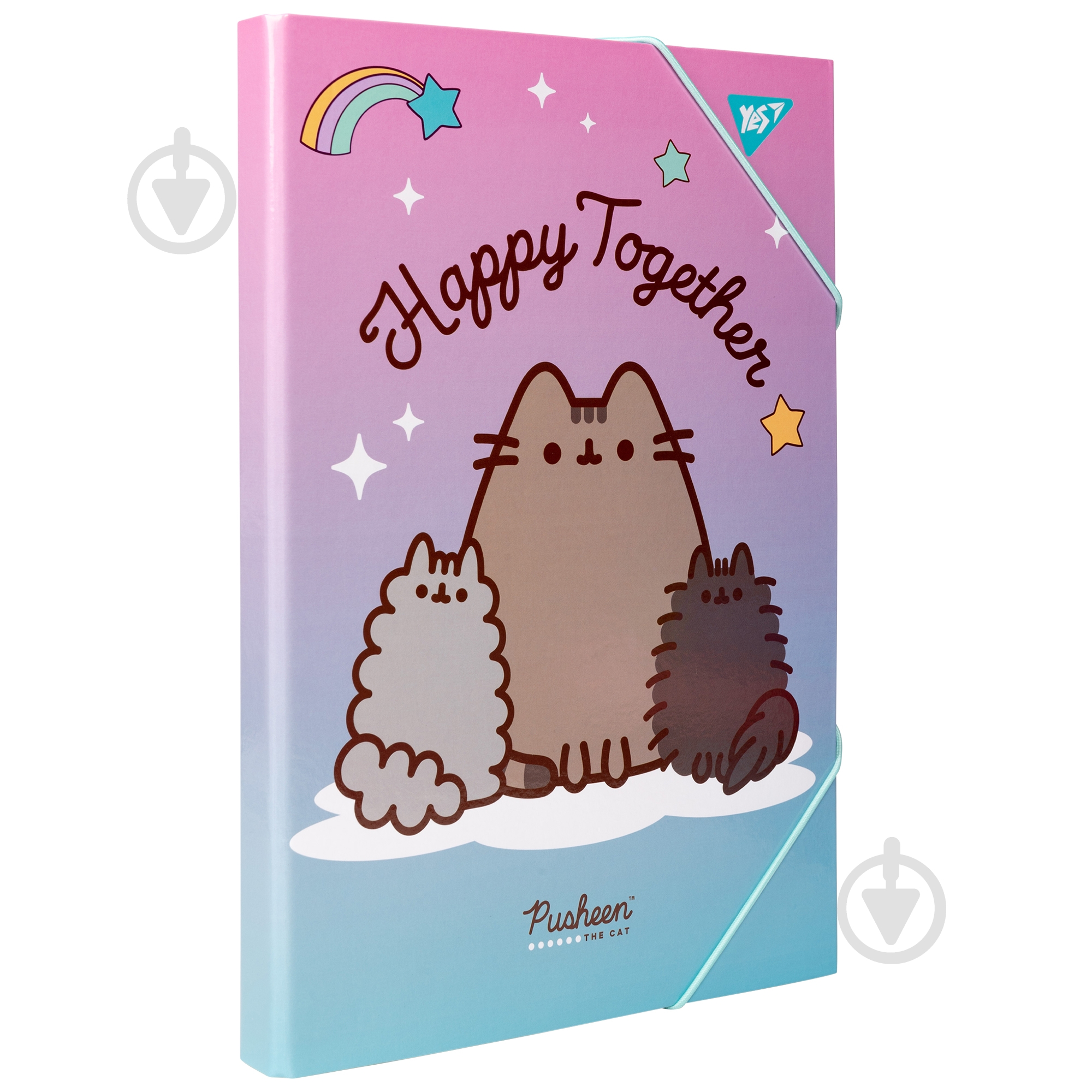 Папка для тетрадей Pusheen A4 YES - фото 1 Папка для тетрадей Pusheen A4 YES - фото 1