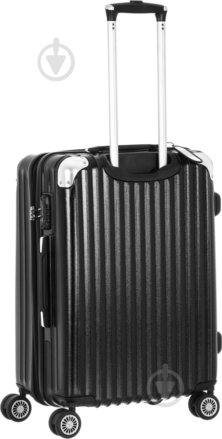 Чемодан Ambassador A8573 черный Black S - фото 3