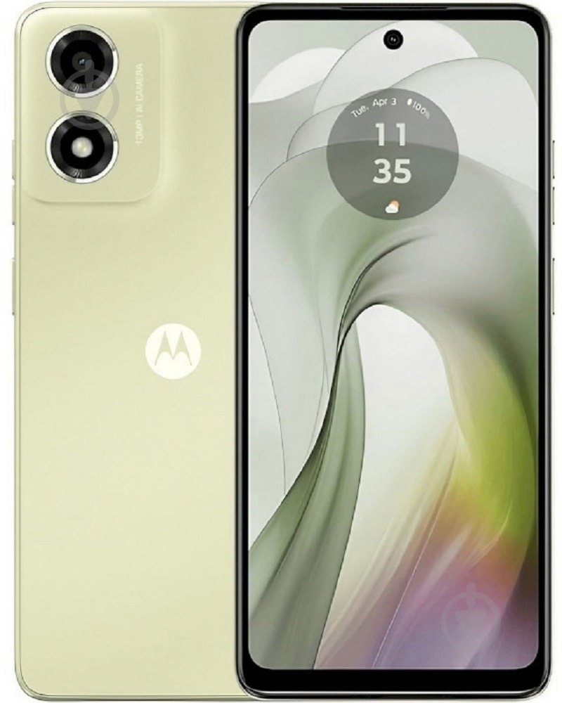 Смартфон Motorola E14 2/64GB pastel green (1073060) - фото 1