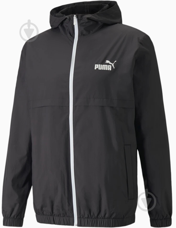 Ветровка мужская Puma ESS SOLID WINDBREAKER 84748401 р.L черная - фото 7 Ветровка мужская Puma ESS SOLID WINDBREAKER 84748401 р.L черная - фото 7