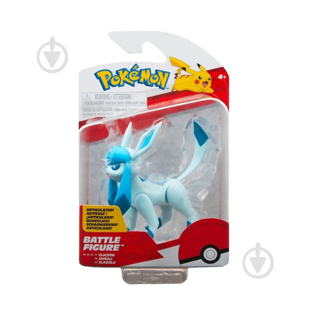 Фигурка Pokemon Глацеон PKW3362 - фото 1