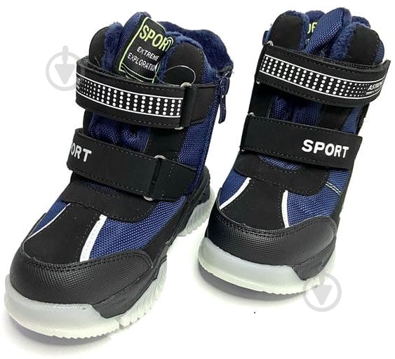 Ботинки для мальчиков Флип 0321С р.30 темно-синий - фото 3 Ботинки для мальчиков Флип 0321С р.30 темно-синий - фото 3