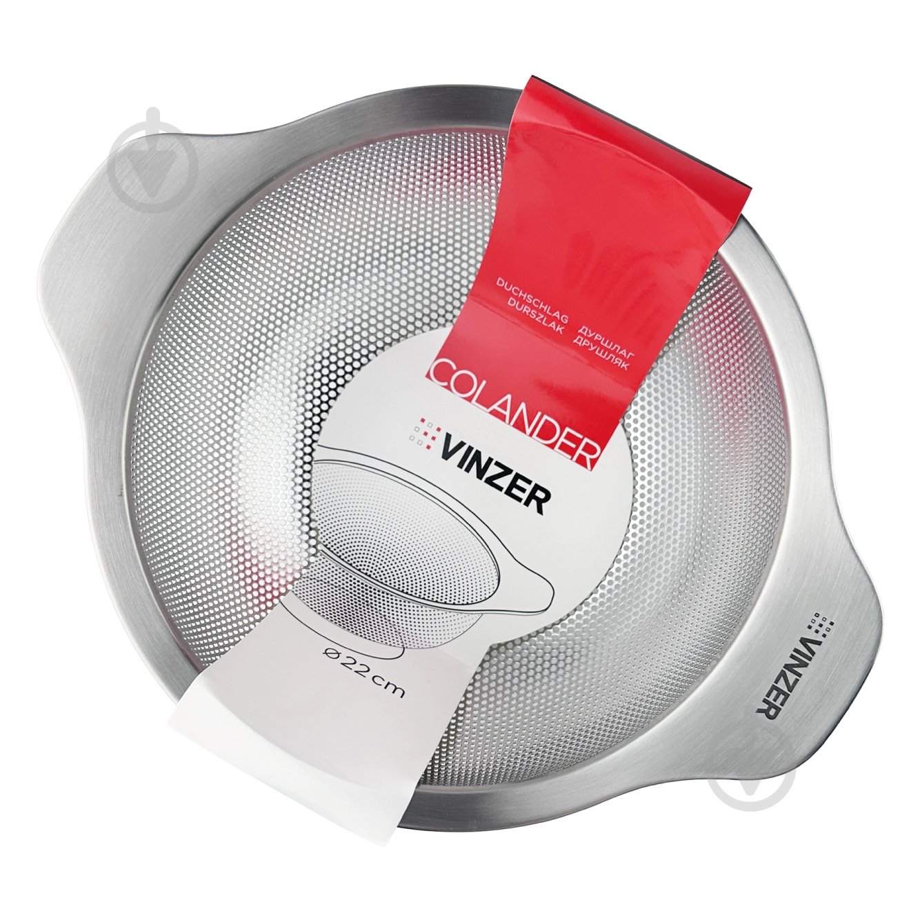 Дуршлаг Vinzer 22 см 89221 - фото 4