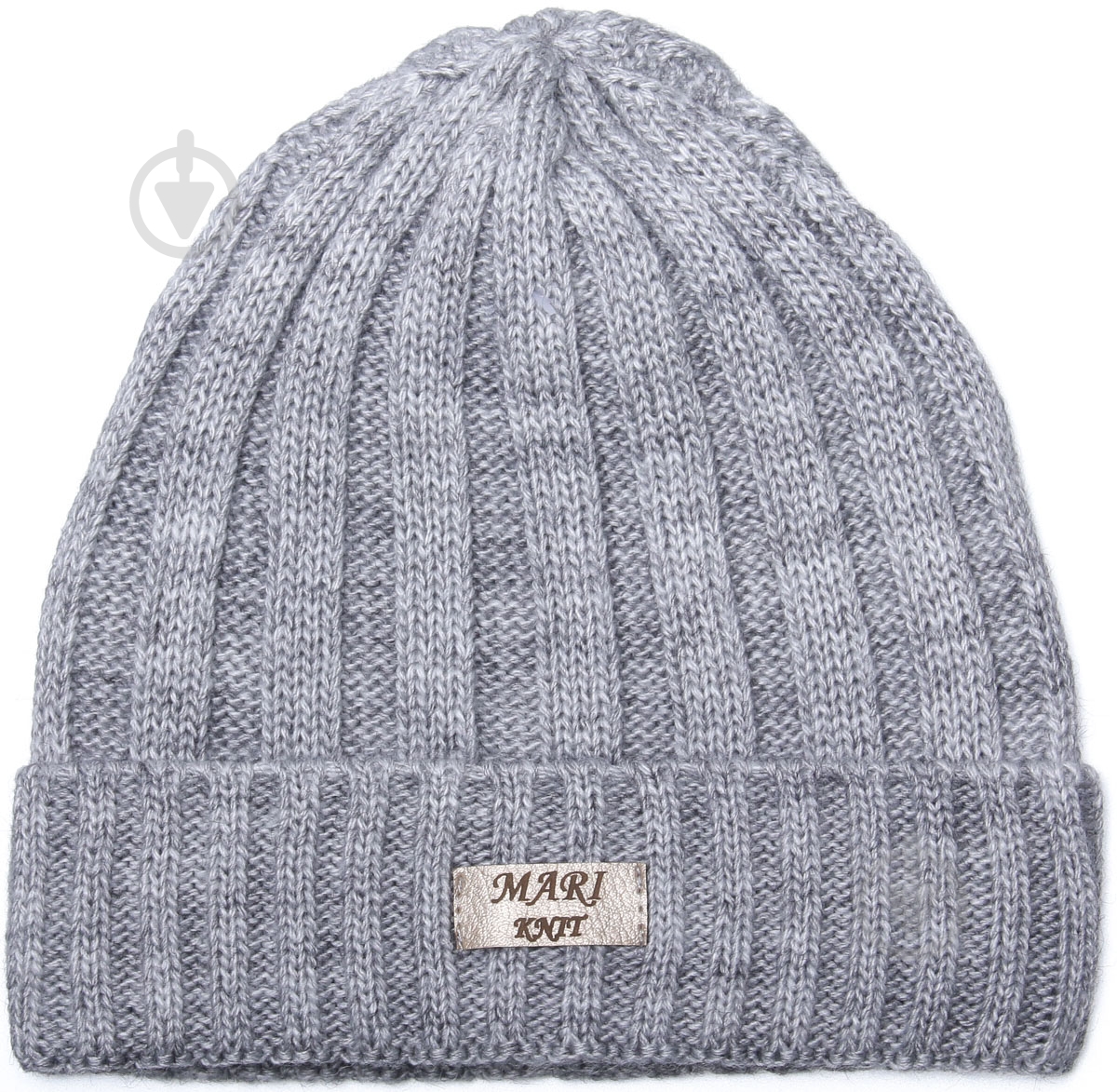 Шапочка детская для мальчика Mari-Knit 819 р.52-54 серый - фото 1