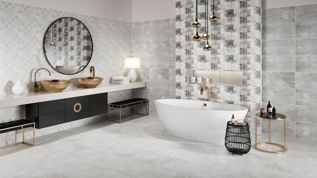 Плитка Opoczno Avrora light grey 42x42 см - фото 4 Плитка Opoczno Avrora light grey 42x42 см - фото 4