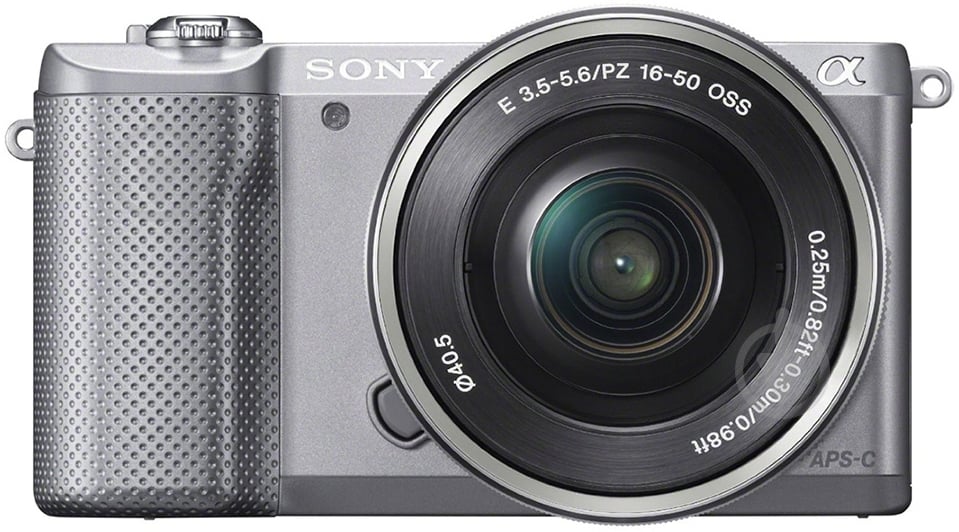 Фотоапарат Sony Alpha 5000 16-50 Kit silver - фото 1