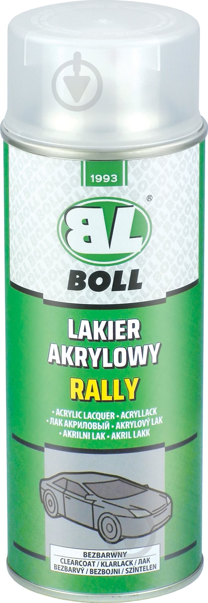 Лак акриловый бесцветный BOLL 400 мл - фото 1