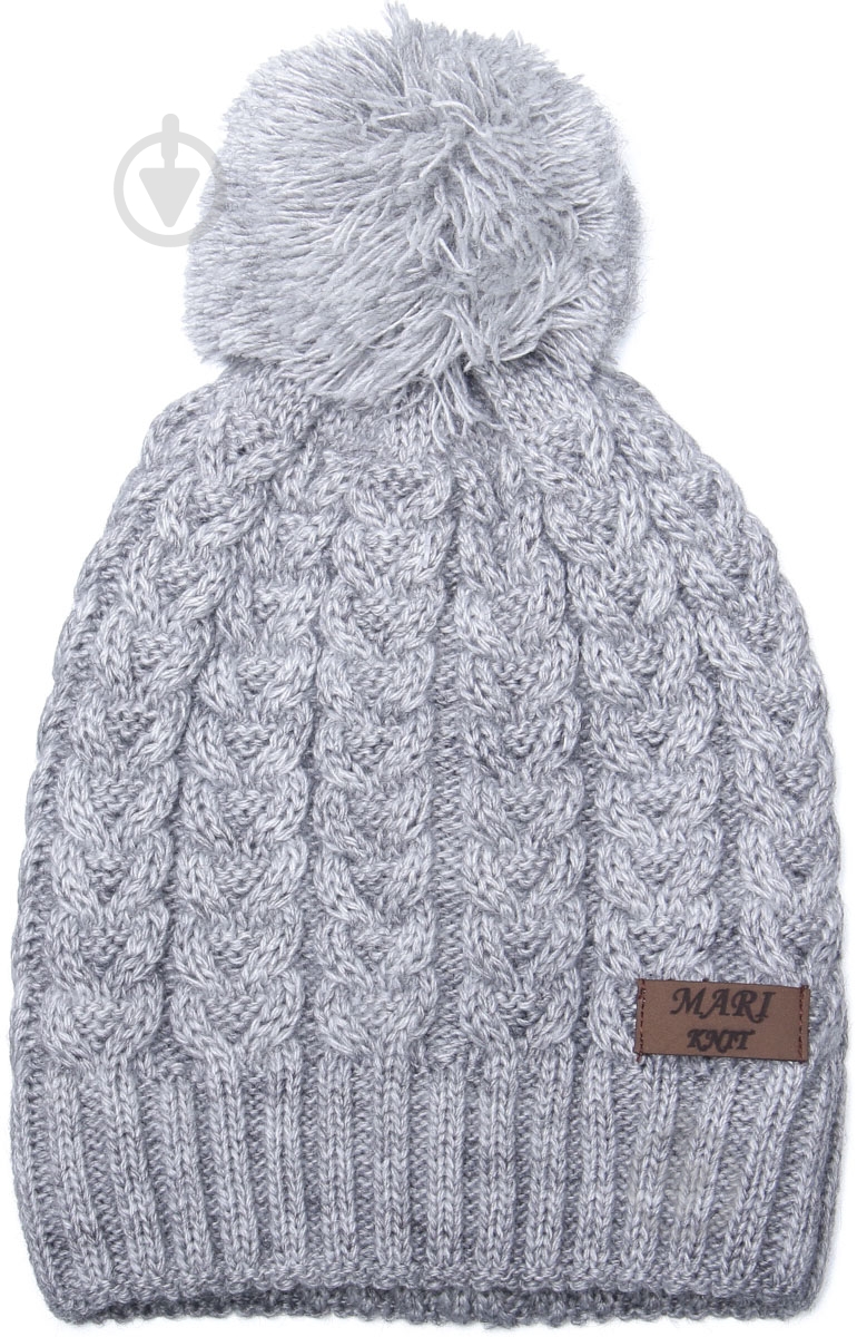 Шапочка детская унисекс Mari-Knit 822 р.48-50 серый - фото 1