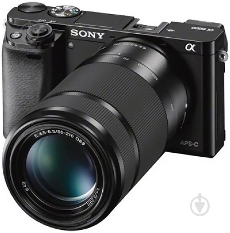 Фотоапарат Sony Alpha 6000 16-50 + 55-210mm Kit black - фото 6
