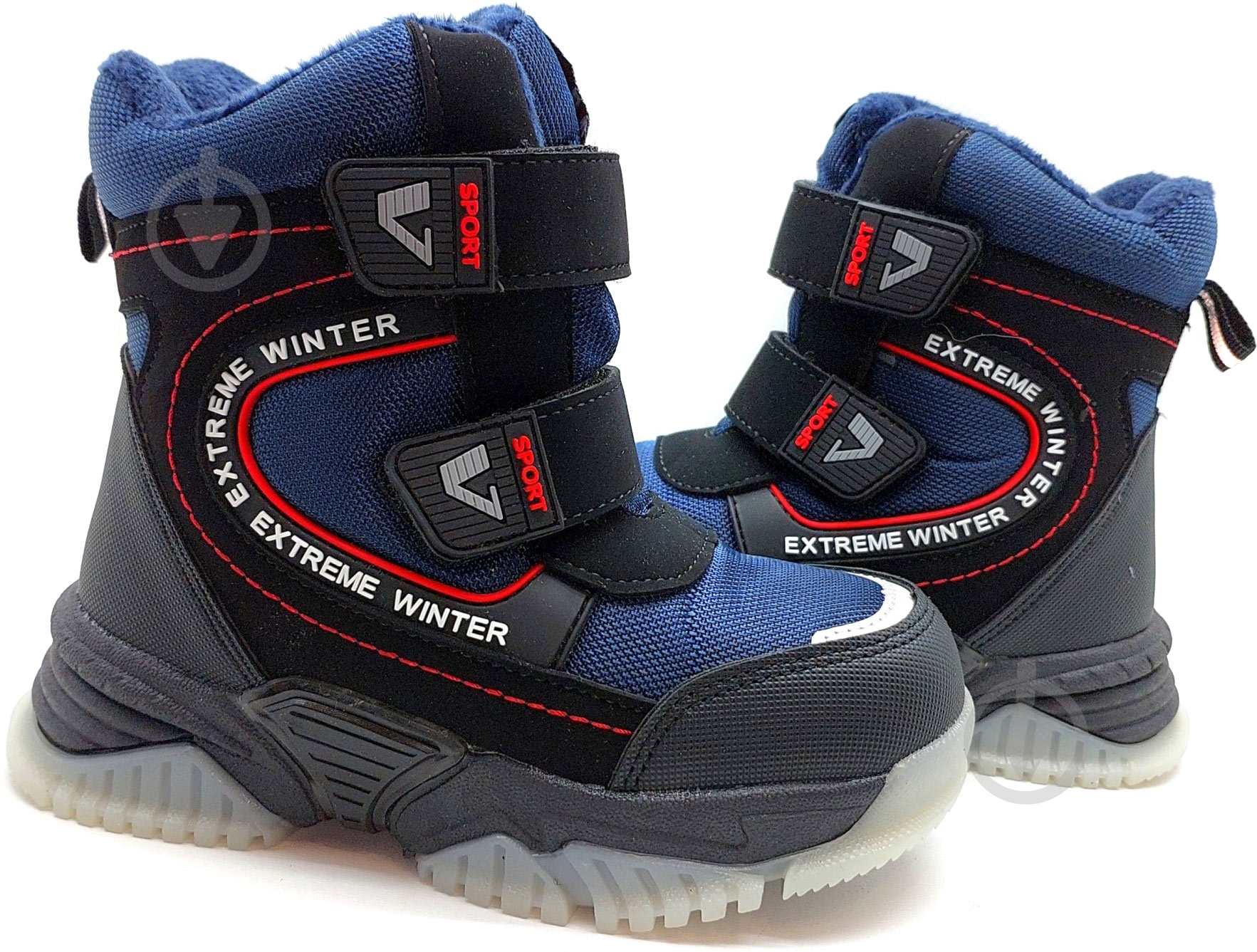 Ботинки для мальчиков Флип 0324С р.30 темно-синий - фото 3 Ботинки для мальчиков Флип 0324С р.30 темно-синий - фото 3