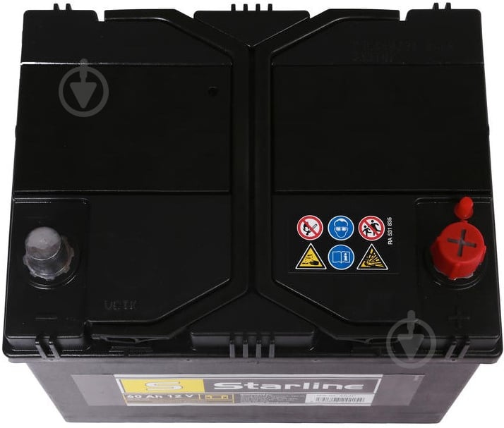 Акумулятор автомобільний STARLINE BA SL 60JP 60Ah 510A 12V «+» праворуч (BA SL 60JP) - фото 2