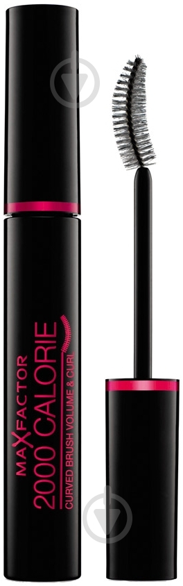 Туш для вій Max Factor 2000 Calorie Curved Brush чорний - фото 1