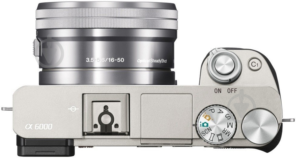 Фотоаппарат Sony Alpha 6000 16-50mm Kit silver - фото 5