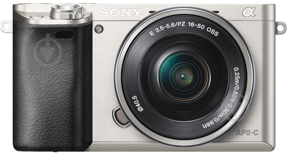 Фотоаппарат Sony Alpha 6000 16-50mm Kit silver - фото 1