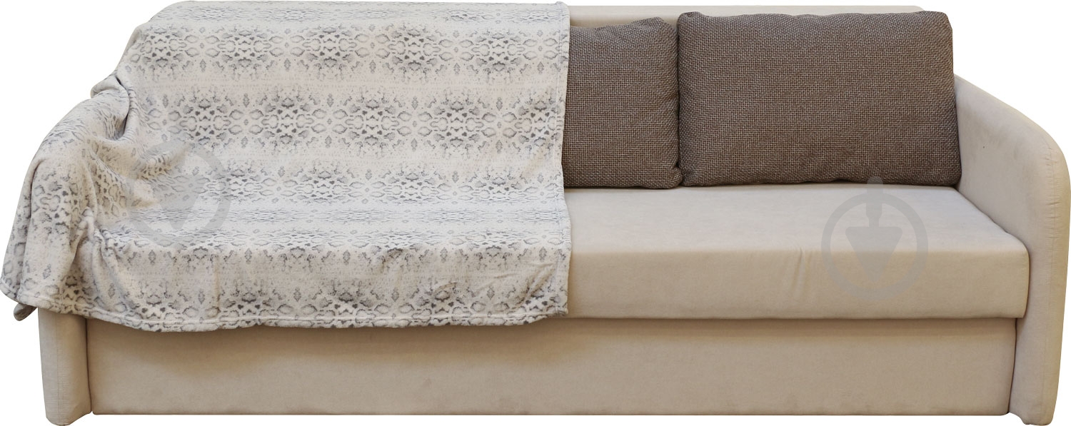 Плед Пітон 160x200 см сірий UP! (Underprice) - фото 1