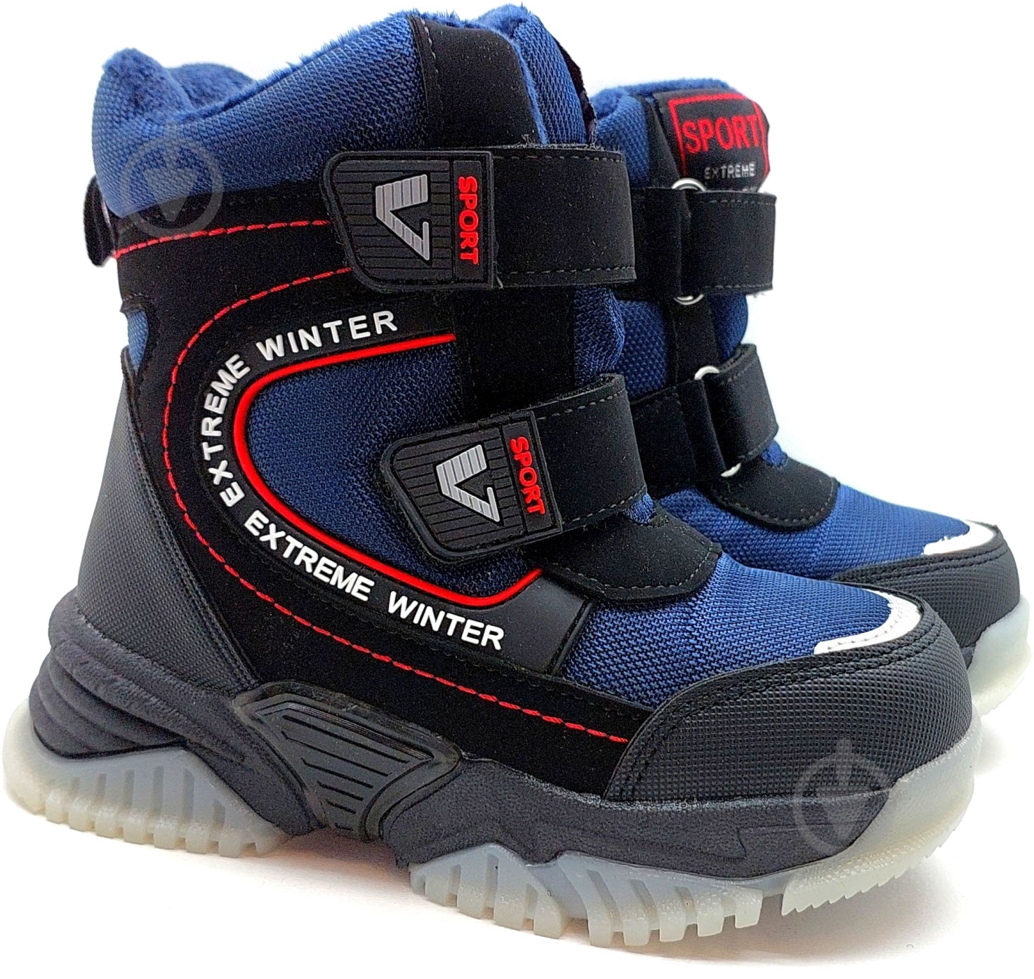 Ботинки для мальчиков Флип 0324С р.32 темно-синий - фото 1 Ботинки для мальчиков Флип 0324С р.32 темно-синий - фото 1