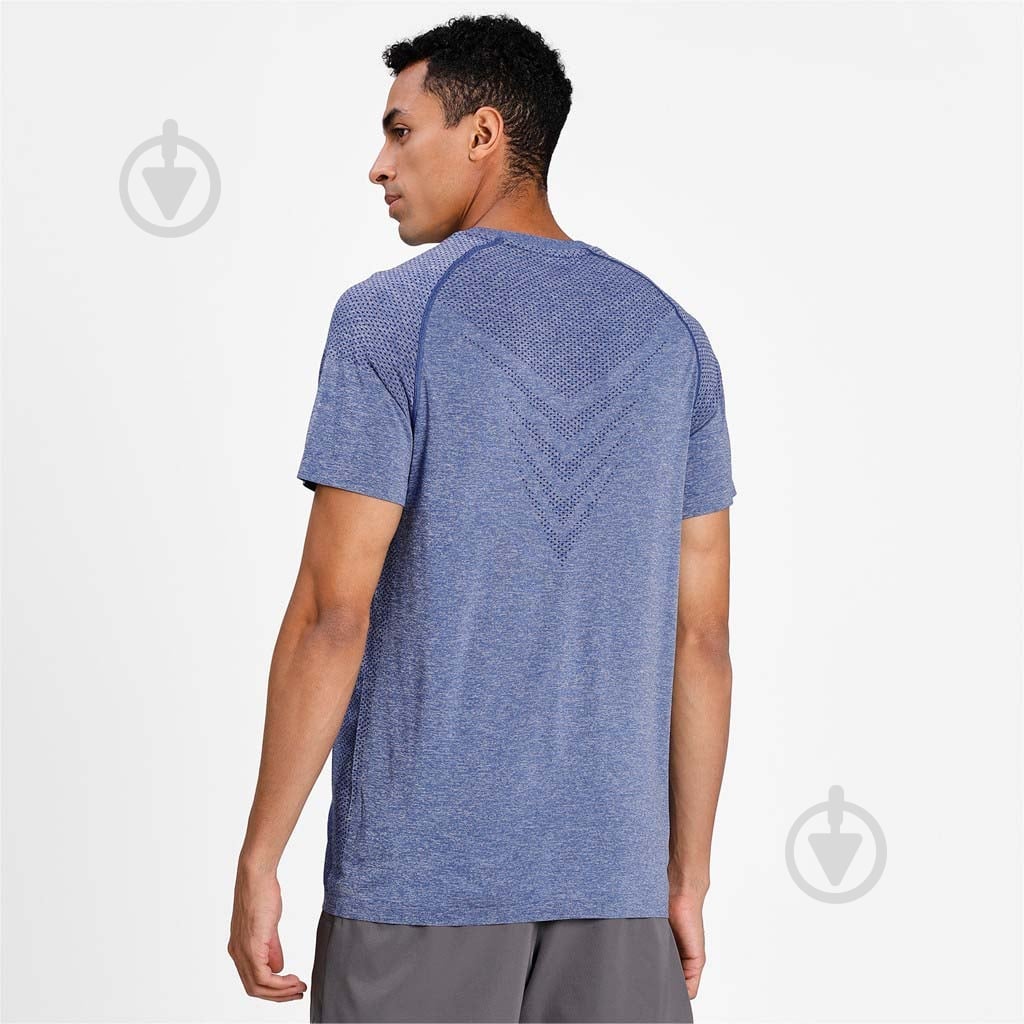 Футболка Puma TRAIN TECH EVOKNIT SS TEE 52011112 р.S фиолетовый - фото 2
