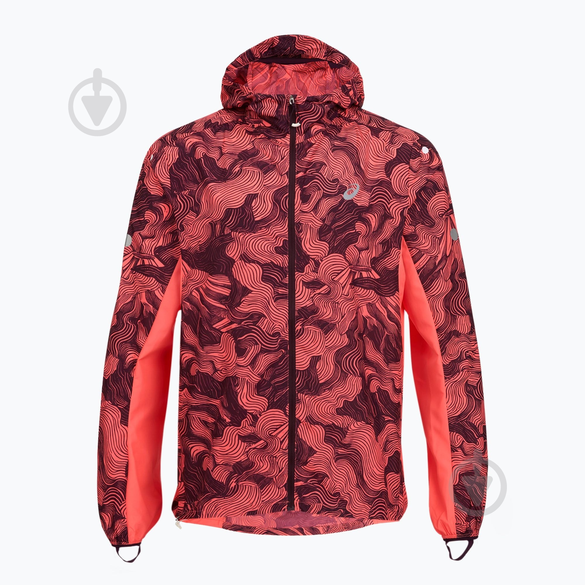 Куртка мужская Asics Fujitrail Packable Jacket 2011D524-700 р.M розовый - фото 17