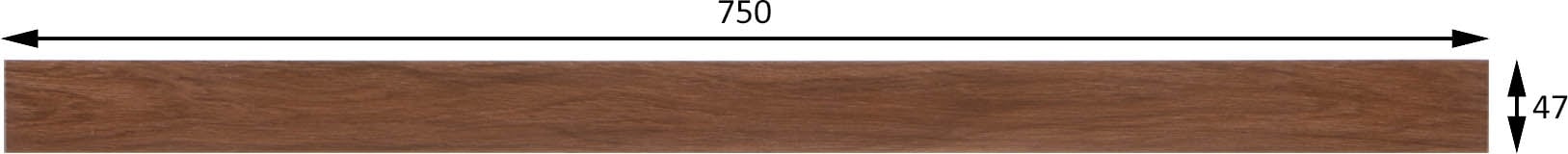 Фриз Opoczno Car wood 4,7x75 см - фото 4