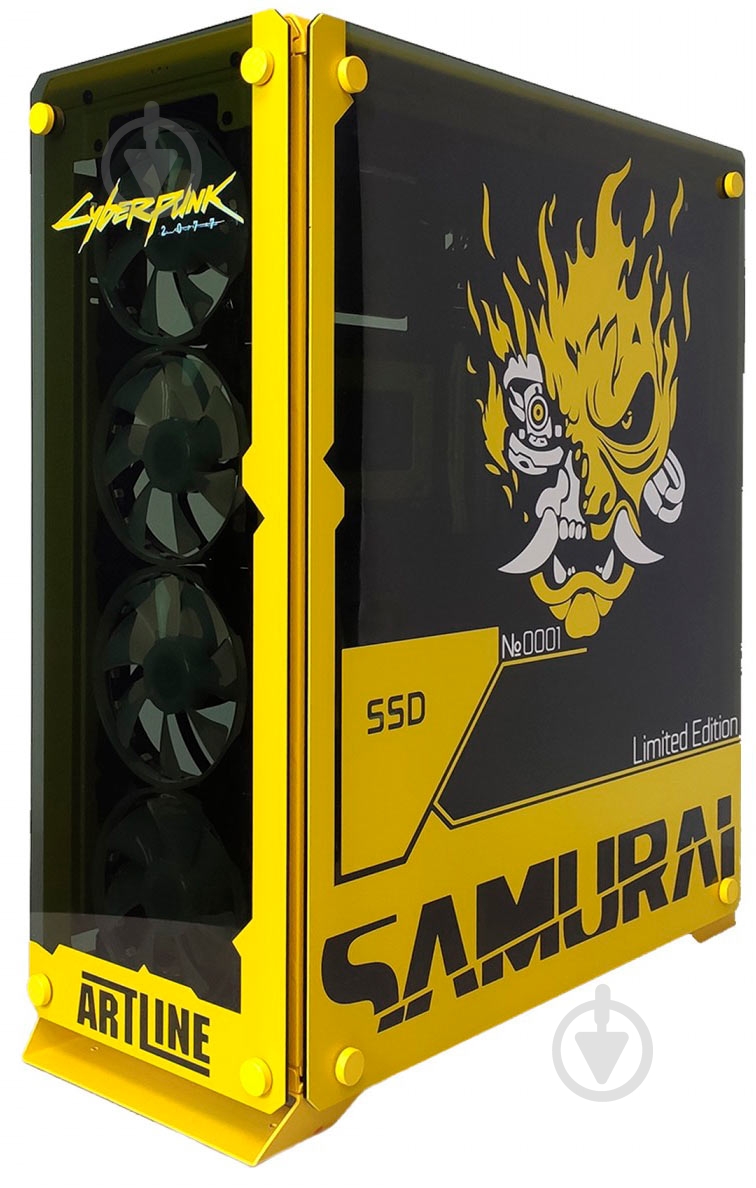 Компьютер Artline Samurai (SAMURAIv04) yellow - фото 1