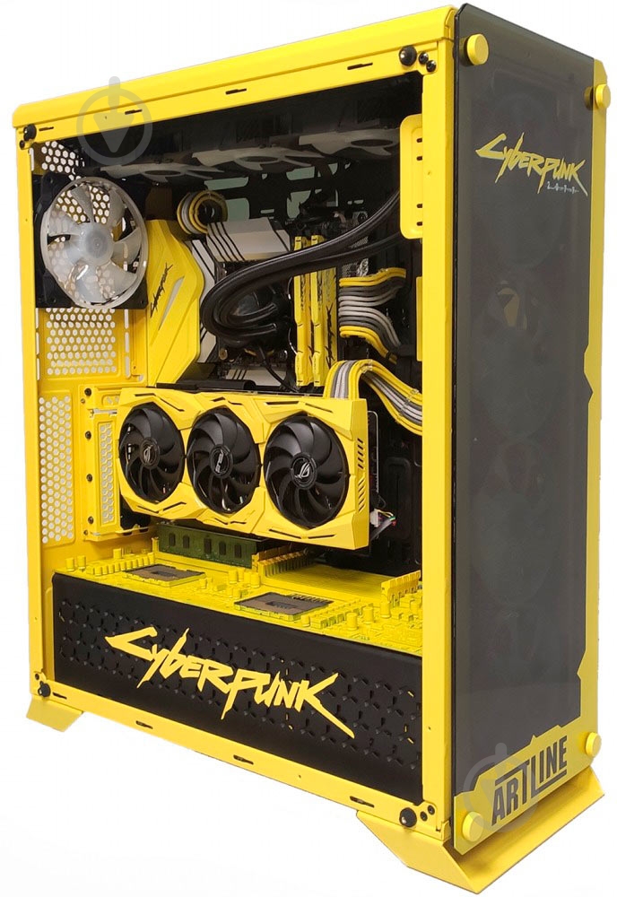 Компьютер Artline Samurai (SAMURAIv04) yellow - фото 6
