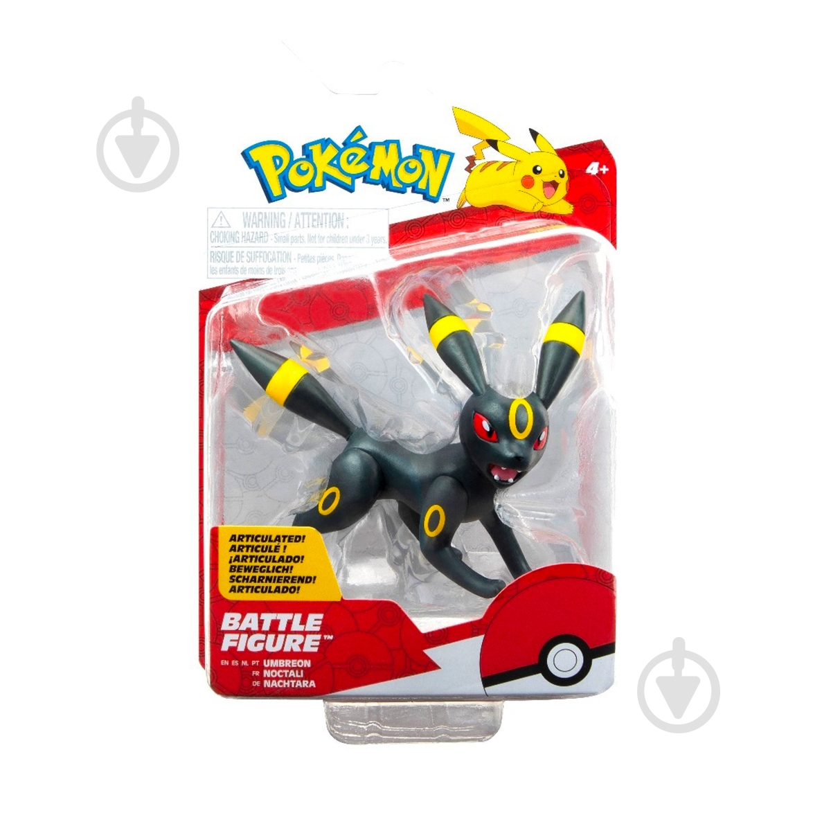 Фигурка Pokemon Умбреон PKW3015 - фото 1 Фигурка Pokemon Умбреон PKW3015 - фото 1