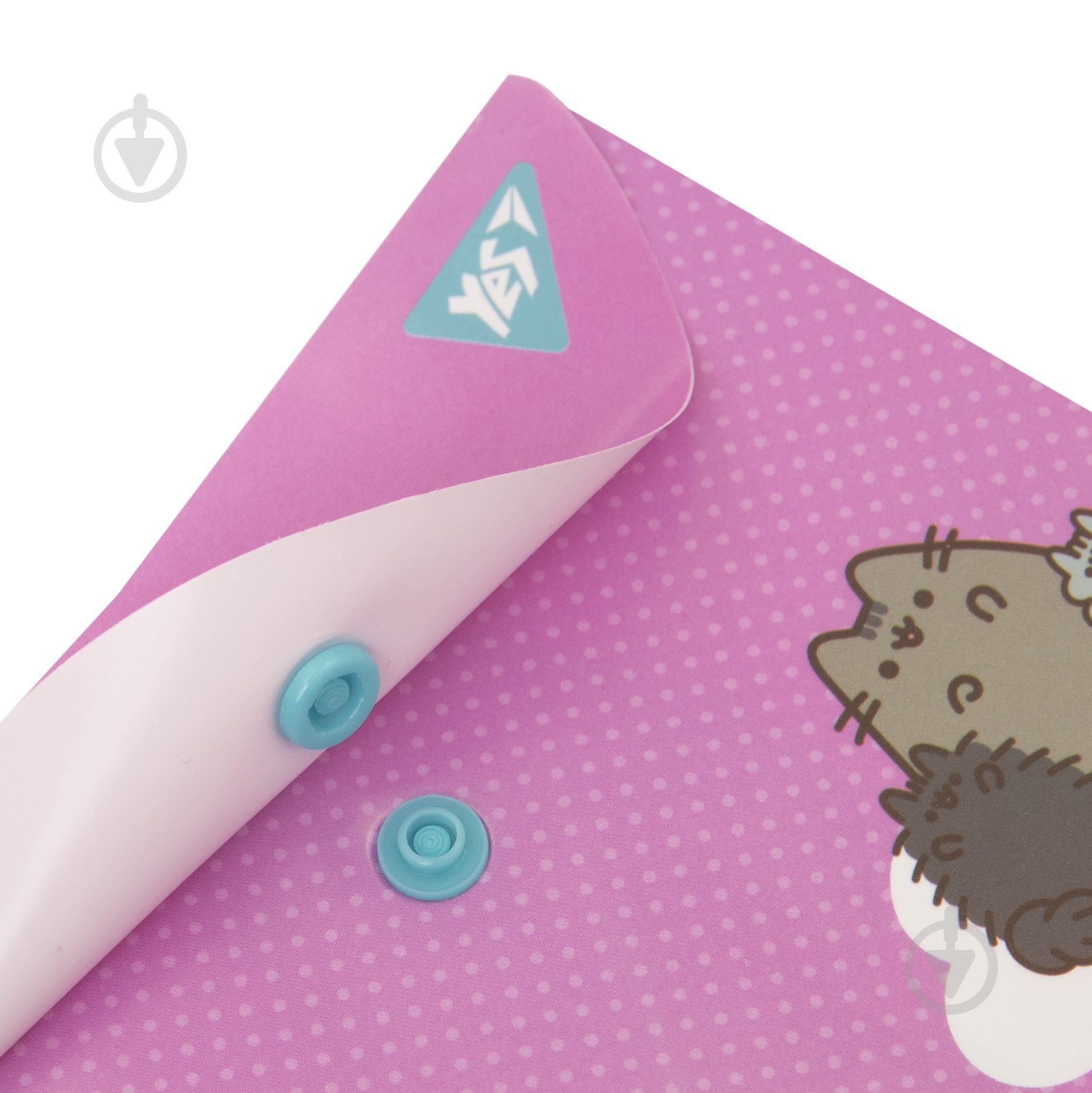 Папка-конверт на кнопке Pusheen B7 YES - фото 3 Папка-конверт на кнопке Pusheen B7 YES - фото 3