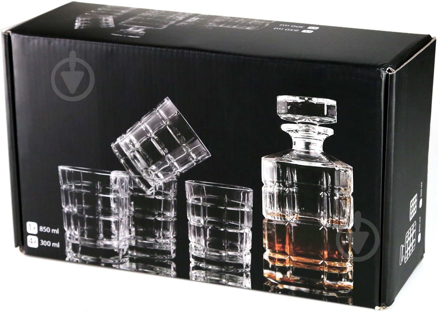 Набор для виски 5 предметов Diamond KTJPS0062 - фото 1