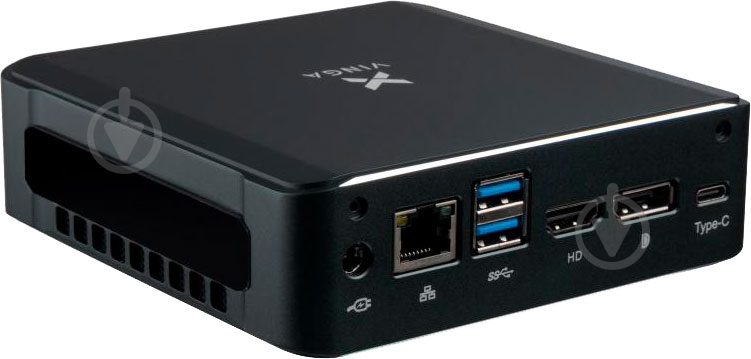 Компьютер Vinga Mini PC V600 (V6008565U.) black - фото 2
