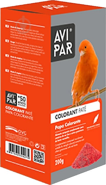 Корм Avipar Colorant для підсилення червоного оперення птахів 200 г - фото 1