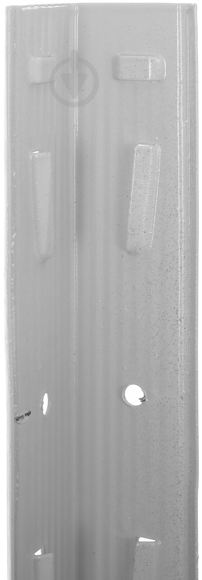 Стойка металлическая 1000x38x38 мм KIEVMODERN Апполо светло-серый крашенный - фото 2