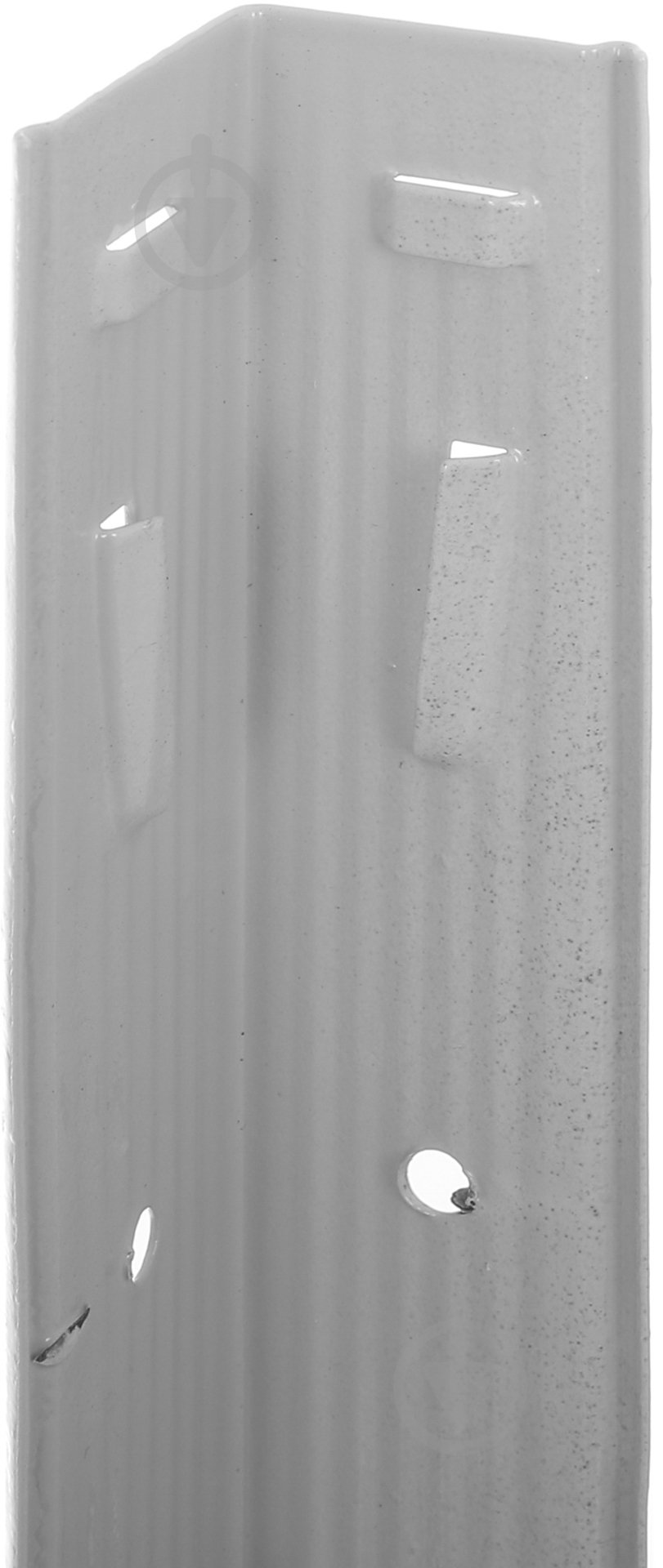 Стойка металлическая 1000x38x38 мм KIEVMODERN Апполо светло-серый крашенный - фото 3